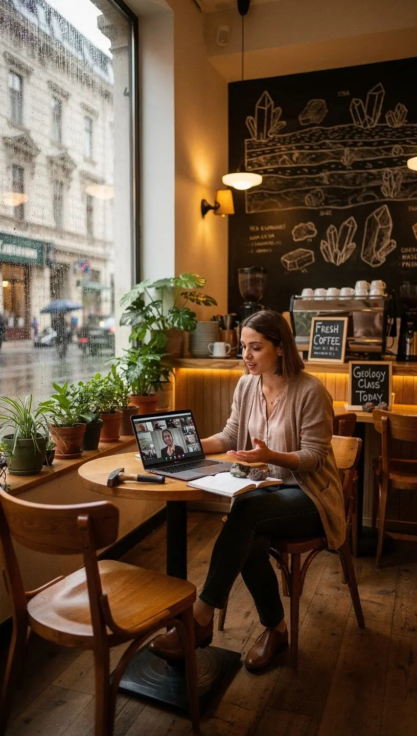 Studierende arbeiten gemeinsam an einem Experiment zur Untersuchung von Erosion und Sedimentationsprozessen.