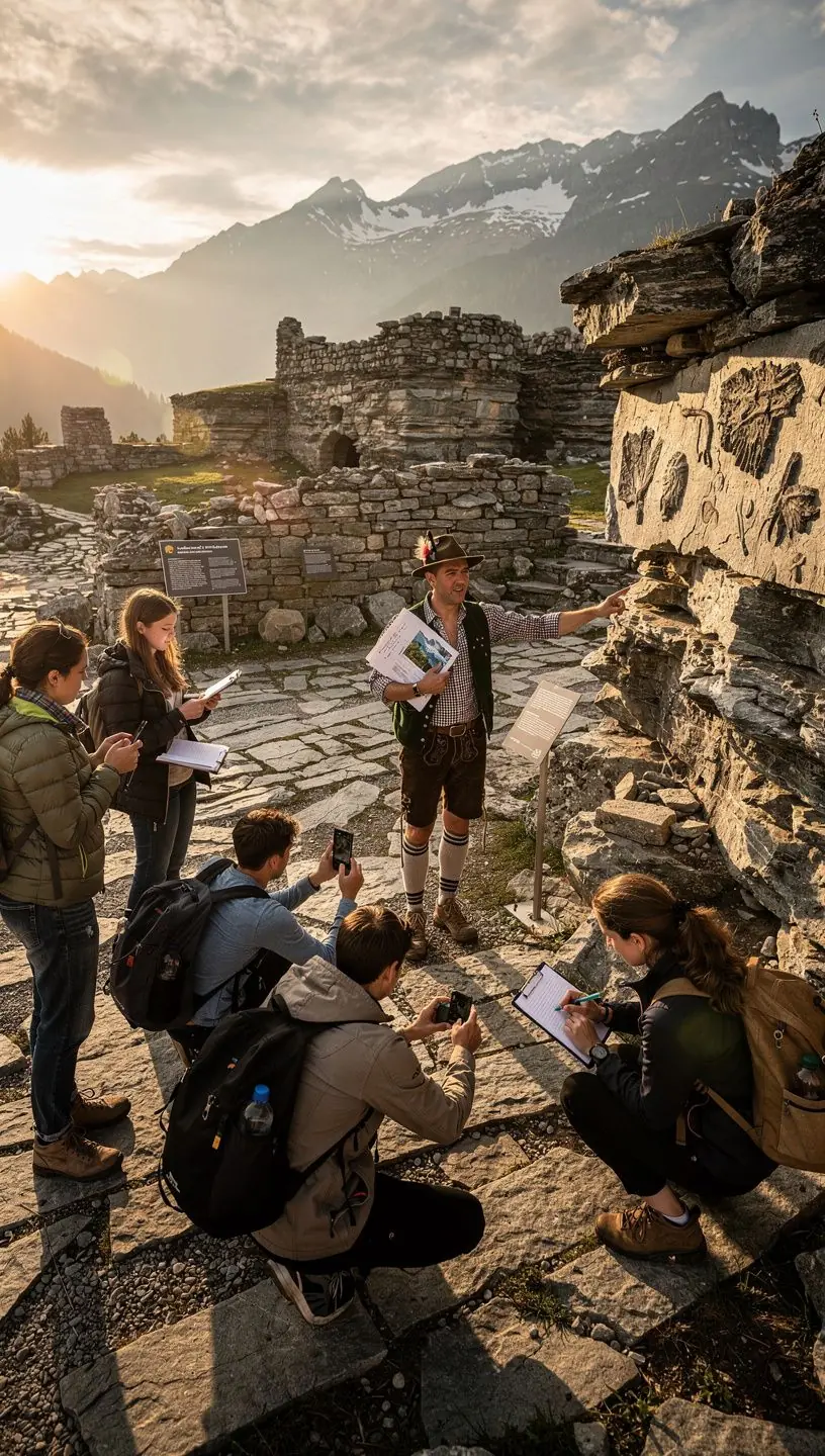 Ein Bild von Kristallen, die in verschiedenen Farben leuchten.