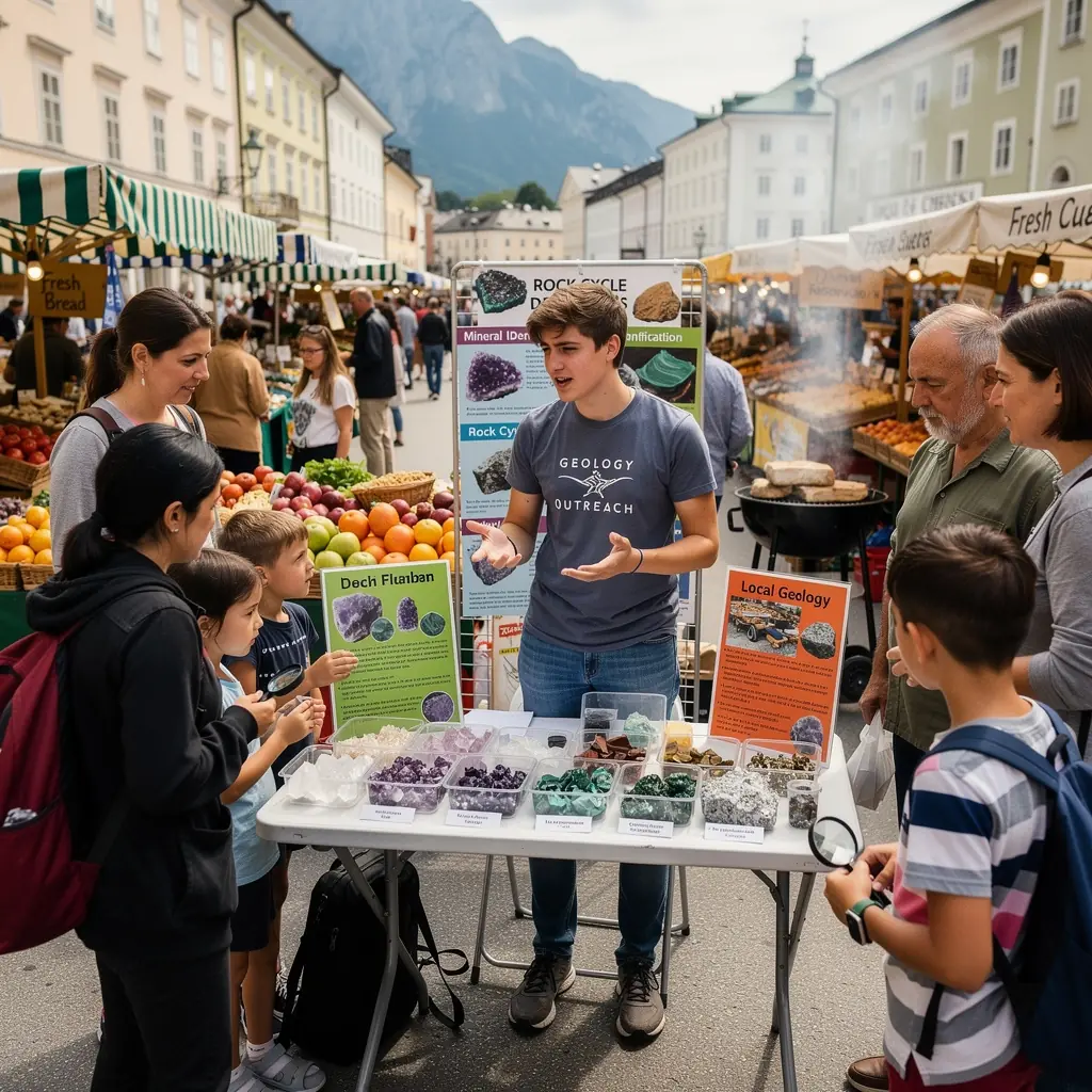 Ein Bild von Kristallen, die in verschiedenen Farben leuchten.